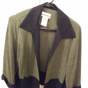 Beautiful black and olive jacket